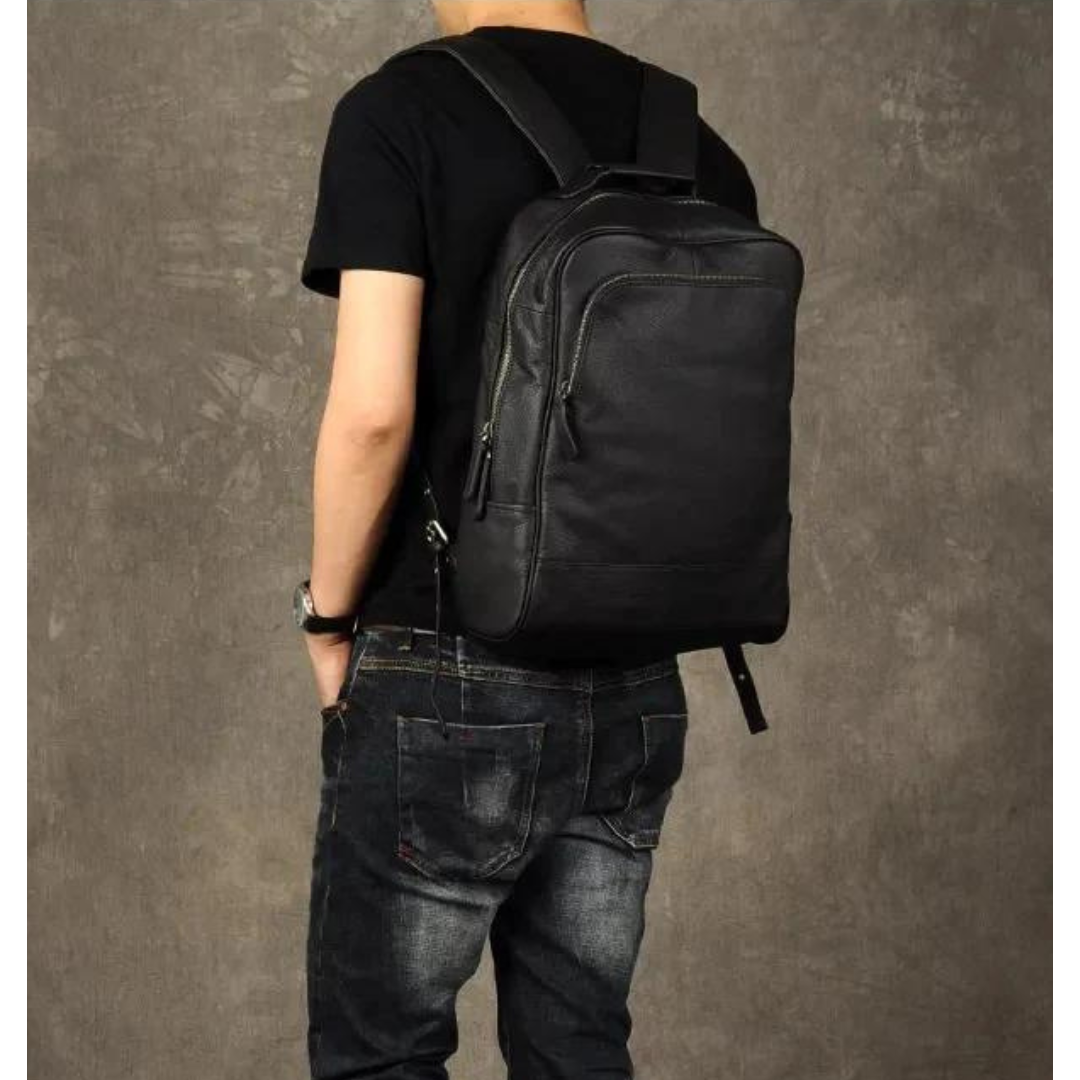 Echtlederrucksack für Herren