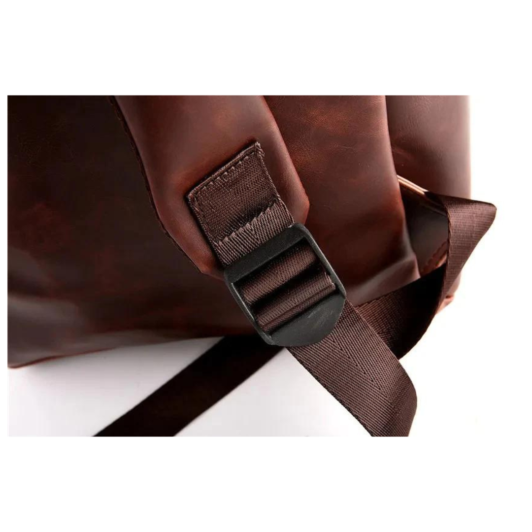 Handgefertigter Herrenrucksack aus Leder