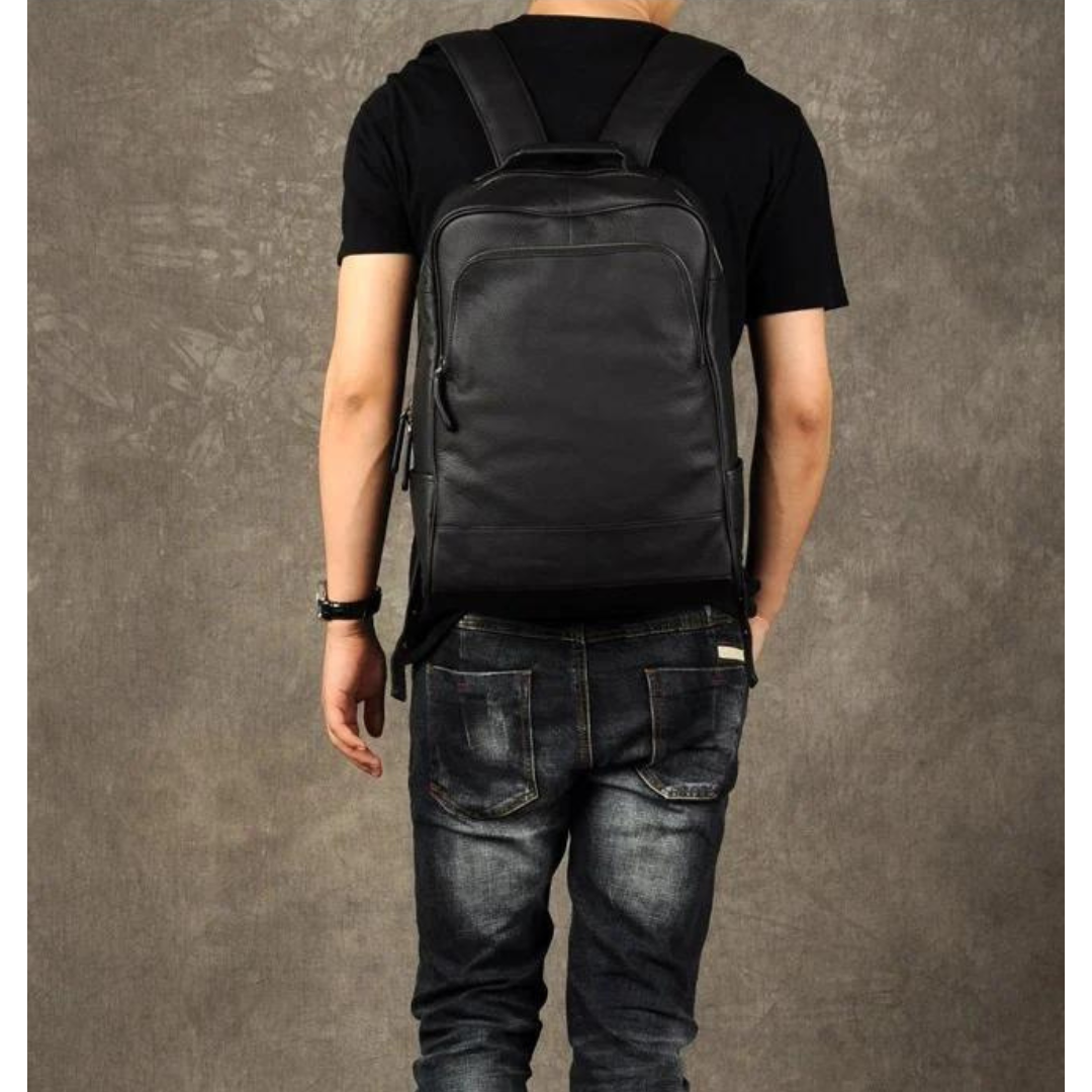 Echtlederrucksack für Herren