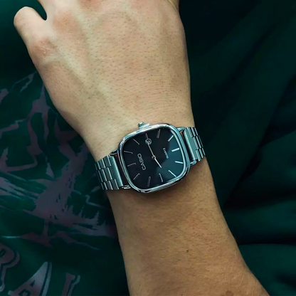 С А Ѕ I О Luxuriöse 36-mm-Uhr – wasserdicht | Transferierter Stahl