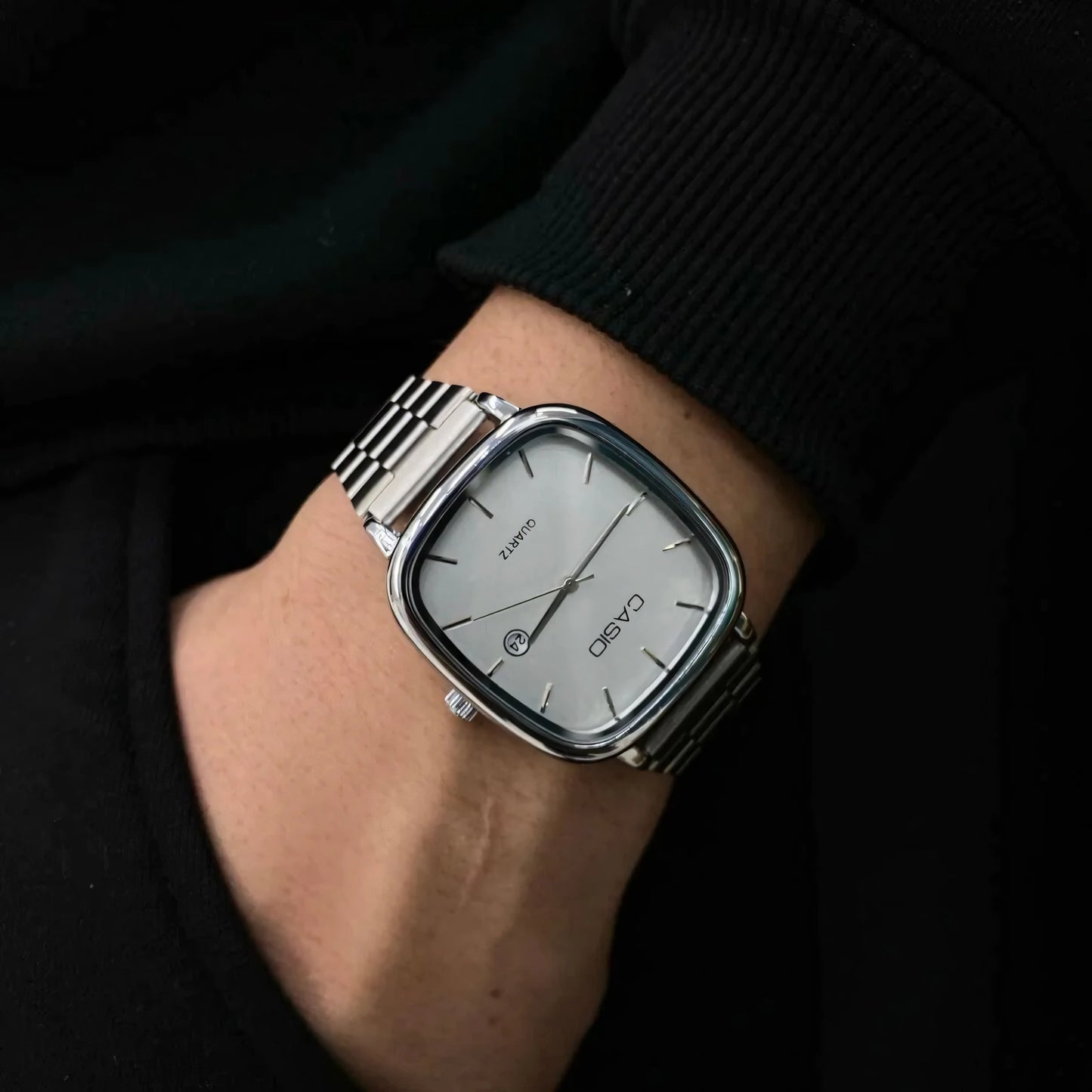 С А Ѕ I О Luxuriöse 36-mm-Uhr – wasserdicht | Transferierter Stahl