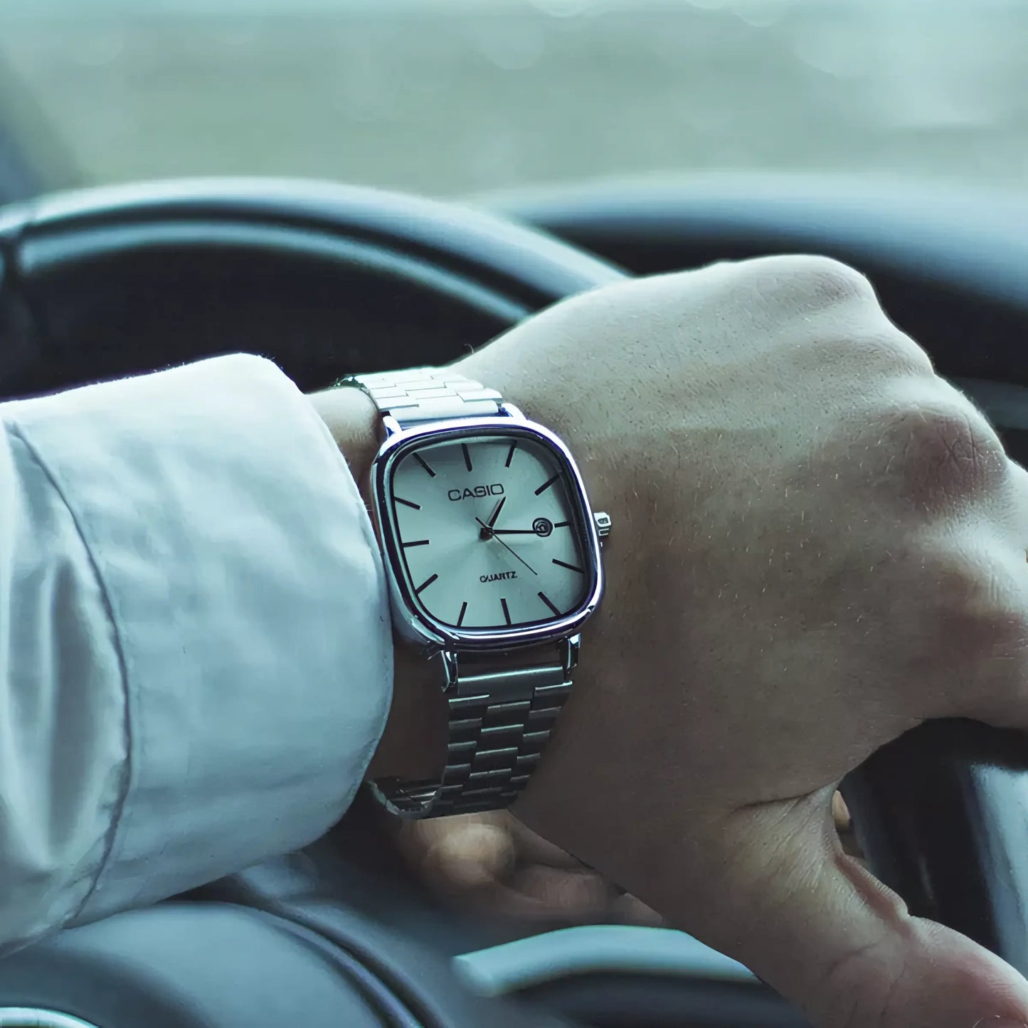 С А Ѕ I О Luxuriöse 36-mm-Uhr – wasserdicht | Transferierter Stahl