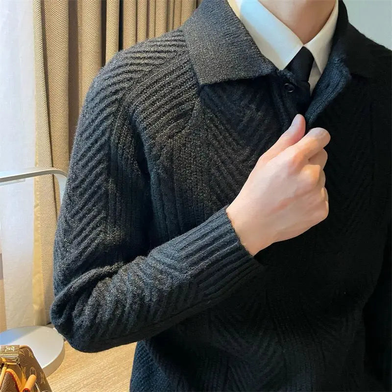 Zion - Collar Long Sleeve Sweater